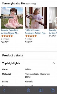 Why is Amazon selling these kinds of child dolls?