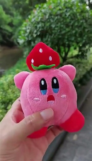 Custom character Kriby stuffed plush toys cartoon plushies gifts #customplush #plushtoys #plushgifts