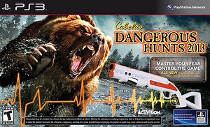 Cabela's Dangerous Hunts 2013 features a heart rate sensor controller - A E Interactive
