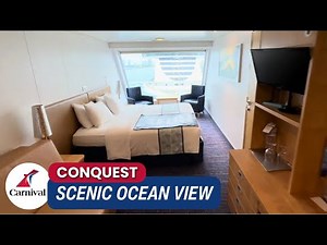 Carnival Conquest Cabin 9198 | Scenic Ocean Views You’ll Never Forget