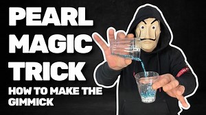 PEARL MAGIC TRICK 🪄 HOW TO MAKE THE GIMMICK #magic #tricks #funny #trend #magician | The Mask Magic Tricks