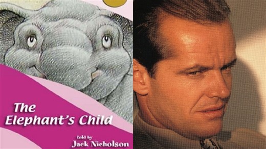 英文有声绘本 | 杰克·尼科尔森 | 无字幕 | The Elephant's Child Narrated by Jack Nicholson 1986