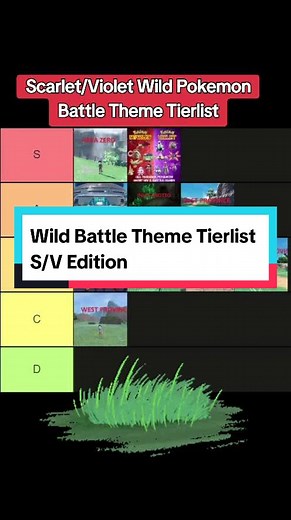 @Esteban Estiv Here's how I'd rank the Scarlet and Violet wild battle themes. Area Zero on top, Probably even moreso than the XY theme from the past video... #pokemon #poketok #pokemontiktok #tiermaker #tierlist #videogamemusic #ost #wildpokemon #pokemonscarletviolet #gen9 #paldea #nintendo