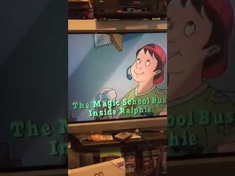 Opening To The Magic School Bus: Inside Ralphie 1995 VHS