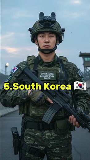 Top 5 Most Powerful Paramilitary Forces in the World 2025-26 #military #army #country #militarypower