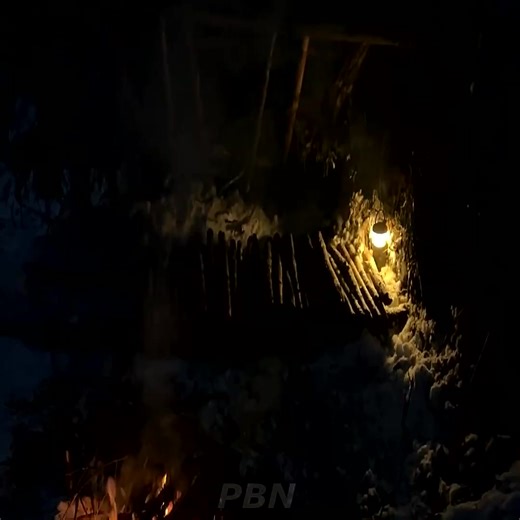 Snowfall overnight Camp under falling trees - Winter Bushcraft Del Part 16 | Survival Expeditions