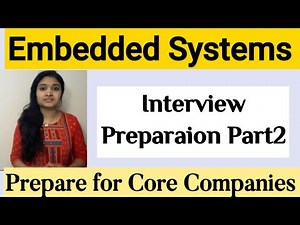 Embedded System Interview Question & Answer part2|Core Company Interview Questions| Embedded Sytems|