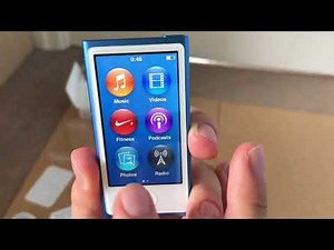 iPod Nano unboxing, setup and overview