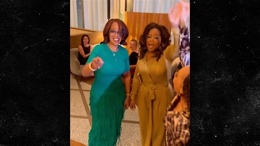 Oprah Winfrey Surprises Gayle King For Her Birthday at NYC Restaurant