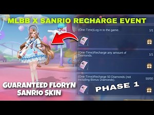 10X DRAW GUARANTEED SANRIO SKIN! PHASE 1 MLBB X SANRIO DRAW EVENT 2025