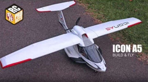 How to build an Icon A5 RC plane using foam board