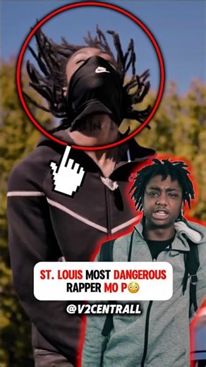 St. Louis Most Dangerous Rapper Mo P😳 #StLouis #Mop