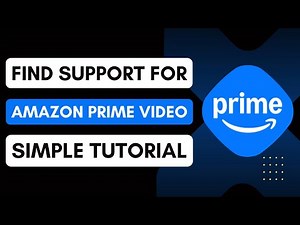 How To Find Support For Amazon Prime Video