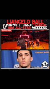 LiAngelo Ball turns up crowd at NBA Allstar Weekend with his hit single ‘Tweaker’ 😮‍💨 Did y’all enjoy the performance ⁉️⬇️ #liangeloball #tweaker #nbaallstar | soseriuzradio