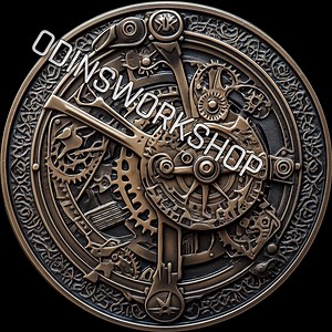 Clockwork Coin 3D Embossing File: Laser Engraving Design (PNG Digital Download) - Etsy