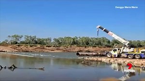 CONTRACTS SIGNED FOR NEW FITZROY CROSSING BRIDGE There's been a significant step forward in the work to build a new bridge over the Fitzroy River. January's floods left Fitzroy Crossing's bridge so badly damaged it couldn't be fixed. Today the contracts to do the work were signed. Construction efforts will begin within weeks. | 7NEWS Regional WA