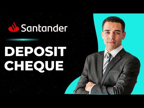 Santander Deposit cheque | Deposit Cheque online with Santander through Santander Mobile Banking