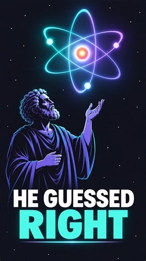 He Predicted Atoms 2,300 Years Before Anyone Could Prove It
