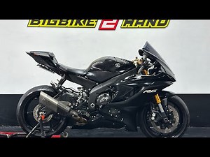 Yamaha Yzf-R6 2019 Exhaust sound Akrapovic titanium + Y-pipe