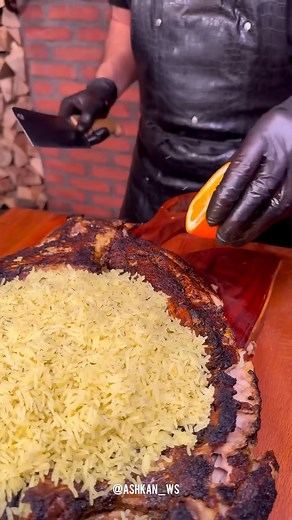 Cooking common carp with rice recipe 🐟🐬🍚🔥 | Ashkan Sadeghi