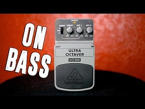 Behringer UO300 Ultra Octaver [Bass Demo]