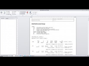 How to Generate Calculation Sheets on Prota Structure after Designing.