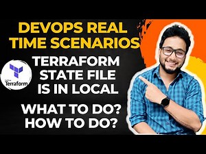 How to Store Terraform State File In AWS | DevOps Real Time Scenarios | Terraform State File S3
