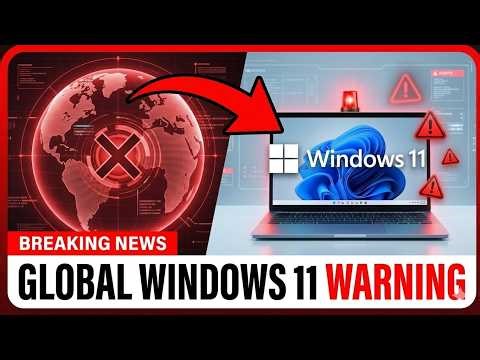 STOP Everything! If You Use WINDOWS 11, You Need to DISABLE This NOW!