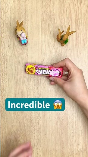 Chupa Chups Incredible Chew! #asmr #candy #chupachups #satisfying #strawberry #sweets #unboxing