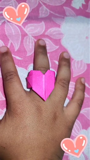 Paper heart ring #shorts #shortvideo #swifties #youtube #video
