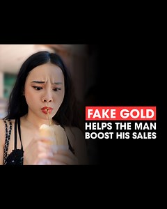 3.9M views · 35K reactions | Fake Gold Helps the Man Boost his Sales | Wakeup | Facebook