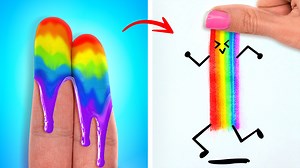 22K views · 320 reactions | The best time for inspiration || fingers drawing hacks for beginners by 123go! school: | 123 GO Challenge | Facebook