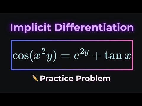 Implicit Differentiation Walkthrough: Hard Chain + Product Rule Example (Fast 5-Minute Lesson)