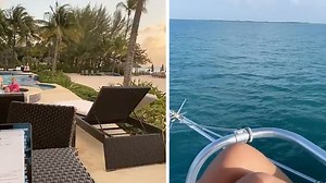 Savannah Chrisley vacations in the Caymans with Nic Kerdiles