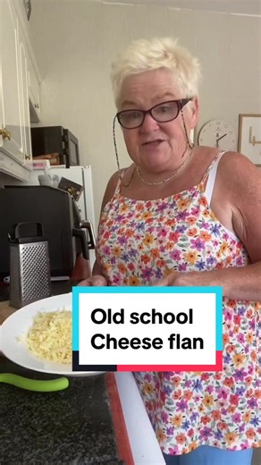 Old School Cheese Flan: Perfect Xmas Buffet Recipe