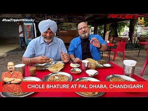 Chole Bhature at Pal Dhaba, Chandigarh | #RoadTrippinwithRocky | D02V01