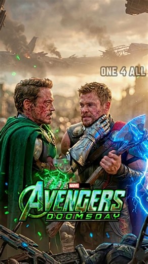AVENGERS DOOMSDAY CINEMACON FOOTAGE LEAKED!😱🔥 #avengersdoomsday #thor #doomsday #doom #mcu #marvel