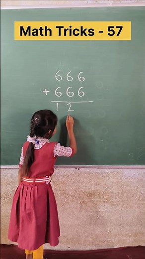 Math Tricks | Easy maths | Innovative Ideas #maths #math #education #teachingmethods #touchmath