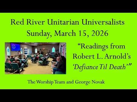 2026.03.15 - Readings from 'Defiance Til Death' - George Novak