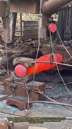 EXTREME Metal Forging Process! Red Hot Steel Transformed by Massive Power