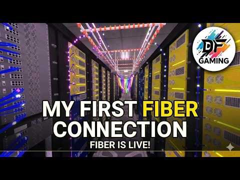 Data Center I Connecting the First Fiber