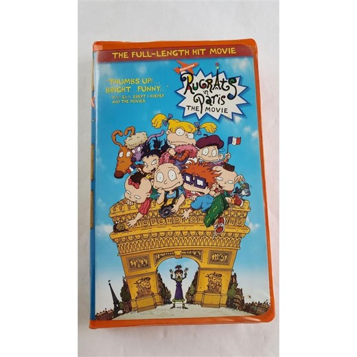 Rugrats in Paris the Movie VHS Tape 2000 - the Full-length Hit Movie - Etsy Australia