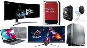 Deals: 8TB Hard Drive, Alienware Gaming Desktop, Curved Monitors