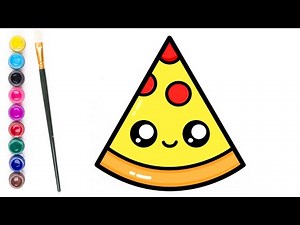 How to Draw Cheese 🧀🎨[]Easy Step By Step With Coloring For Kids and Toddlers