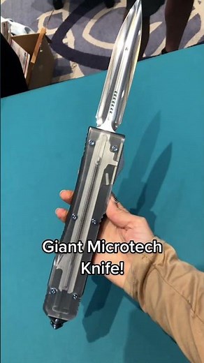 The biggest Microtech Knife I’ve ever seen