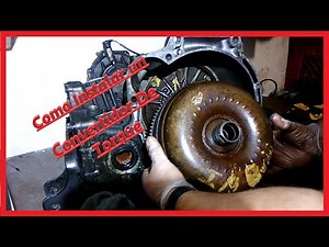 How to install a torque converter