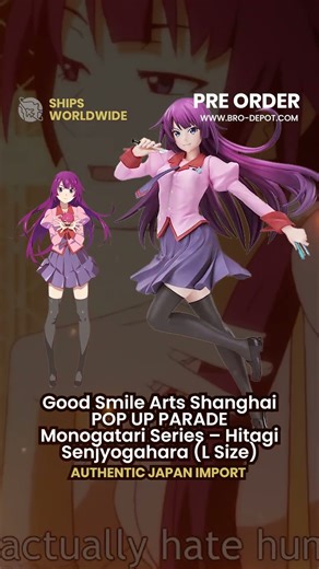 Good Smile Arts Shanghai POP UP PARADE Monogatari Series – Hitagi Senjyogahara (L Size)