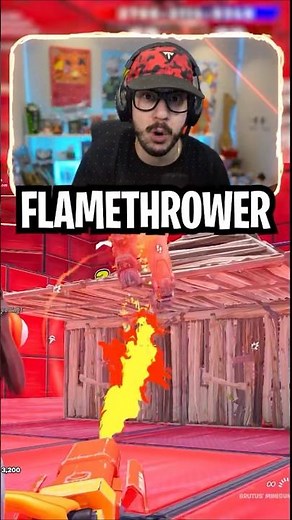 I LEAKED THE FLAMETHROWER IN SUPER RED VS BLUE PT 1