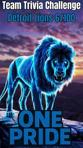 Only TRUE Detroit Lions Fans Know This! 🦁 #6