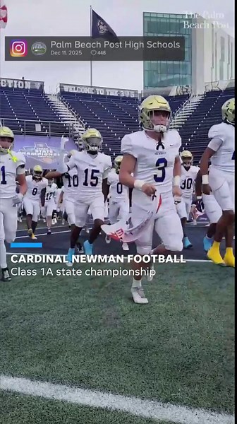 Cardinal Newman football celebrates first-ever state championship win
